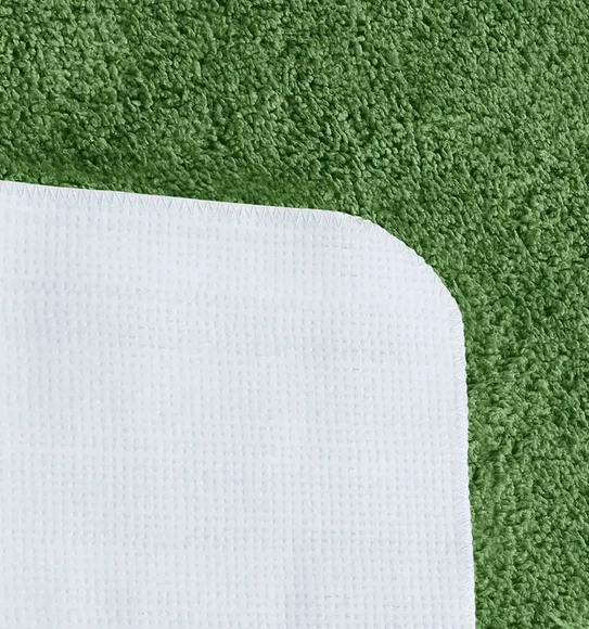Diana Anti skid Super Absorbent Bath Mat Dark Green