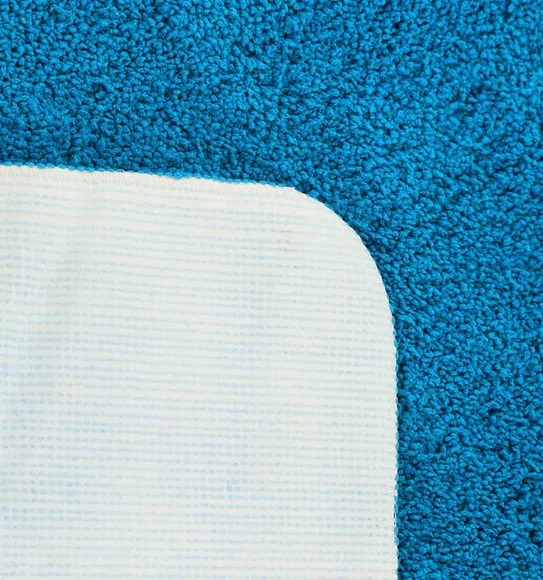 Diana Anti skid Super Absorbent Bath Mat Teal Blue