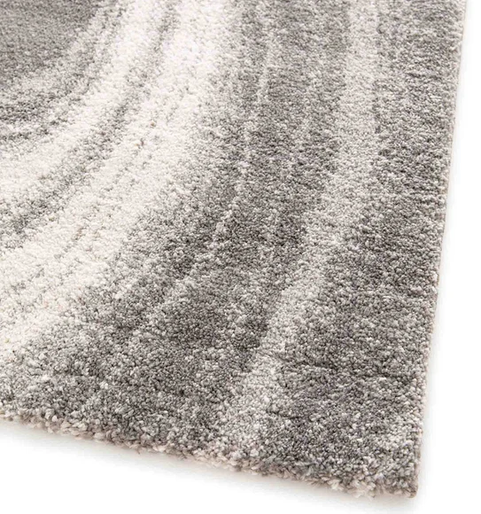 Elle Ripples Carpet Grey