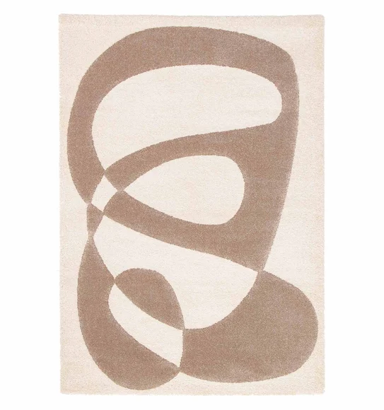 Naomi illusion Carpet Brown