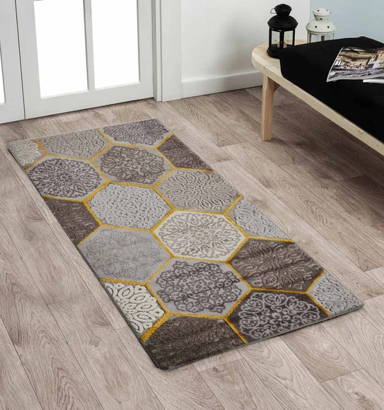 Flow C Pentagon Runner Brown