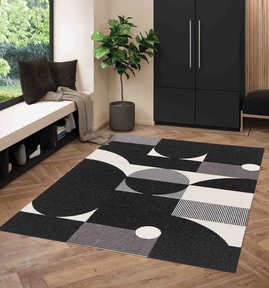Sfynx Bold Geometric Carpet Cream