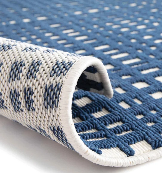 Sfynx Wire Gauze Carpet Blue