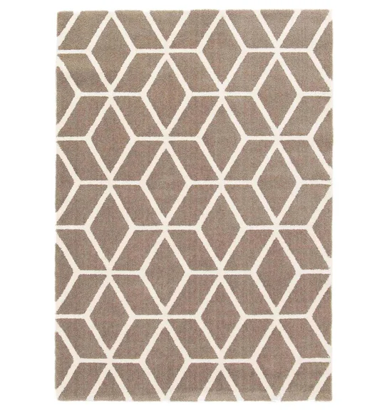 Play Geometric Carpet Brown