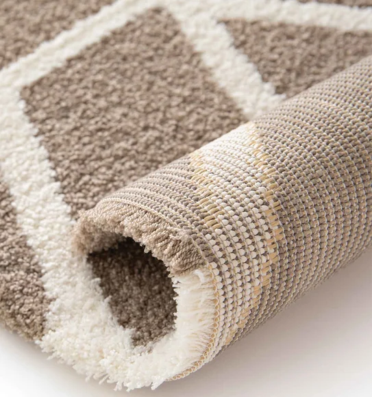 Play Geometric Carpet Brown