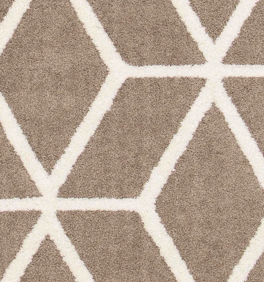 Play Geometric Carpet Brown
