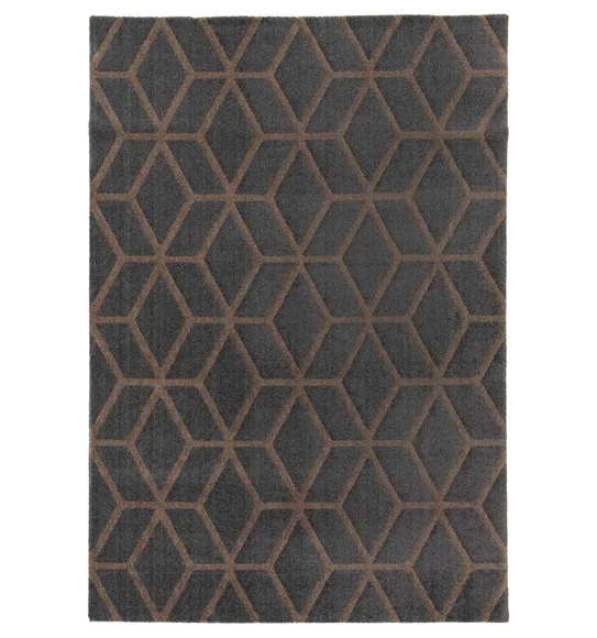 Play Geometric Carpet Charcoal