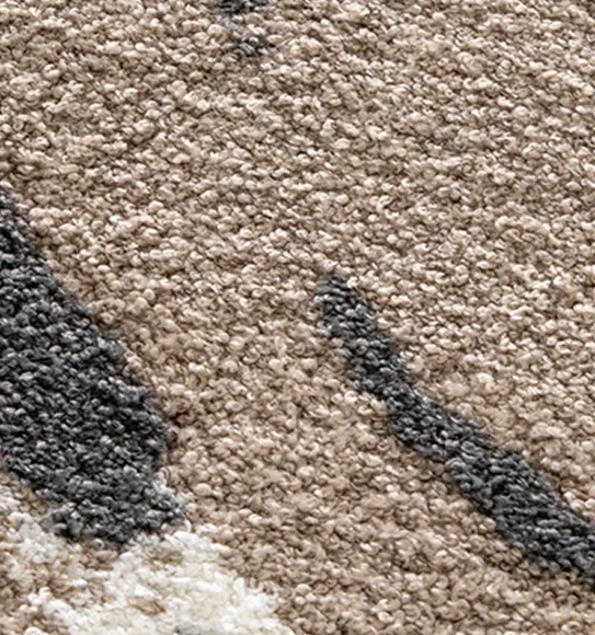 Play Abstract Carpet Beige