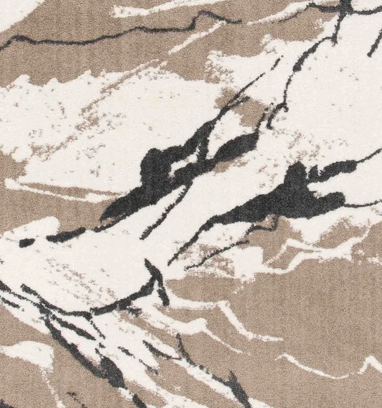 Play Abstract Carpet Beige