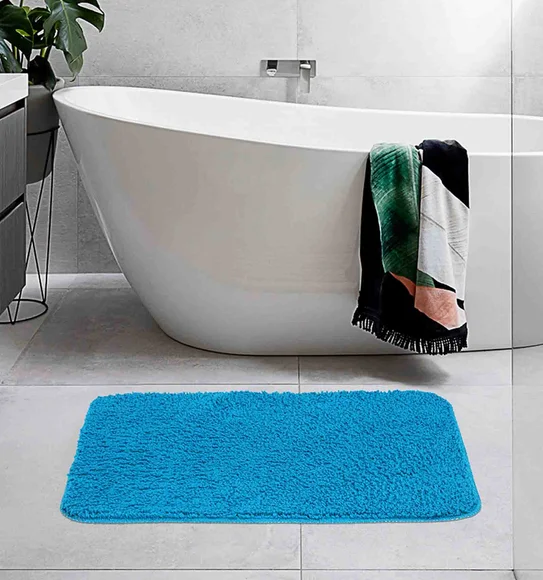 Grace Light Weight Super Soft Bath Mat Teal