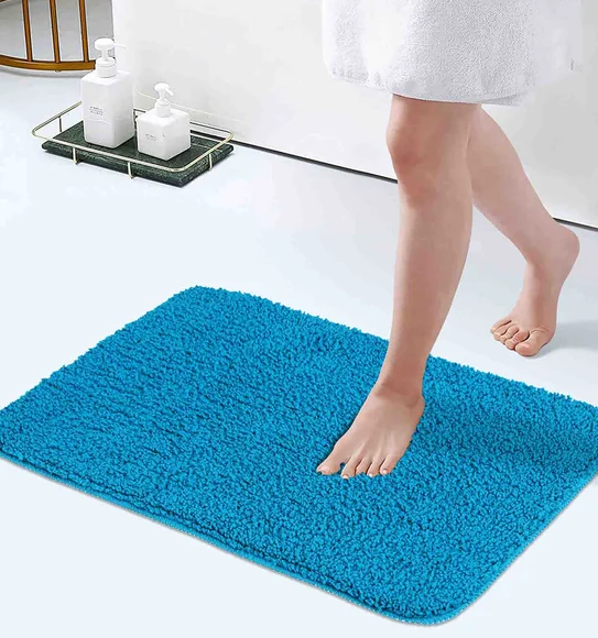 Grace Light Weight Super Soft Bath Mat Teal