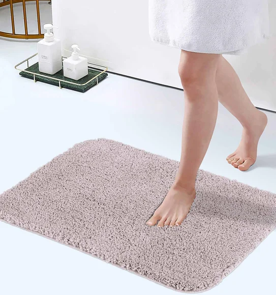 Grace Light Weight Super Soft Bath Mat Taupe