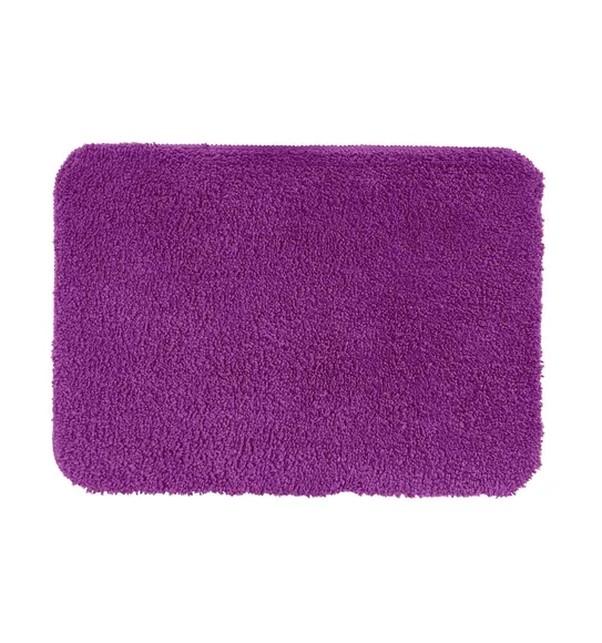 Grace Light Weight Super Soft Bath Mat Aubergine