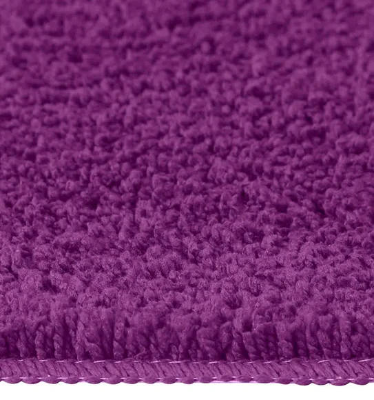 Grace Light Weight Super Soft Bath Mat Aubergine