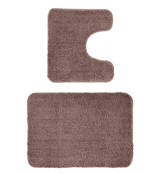 Grace Light Weight Super Soft Bath Mat D Chocolate