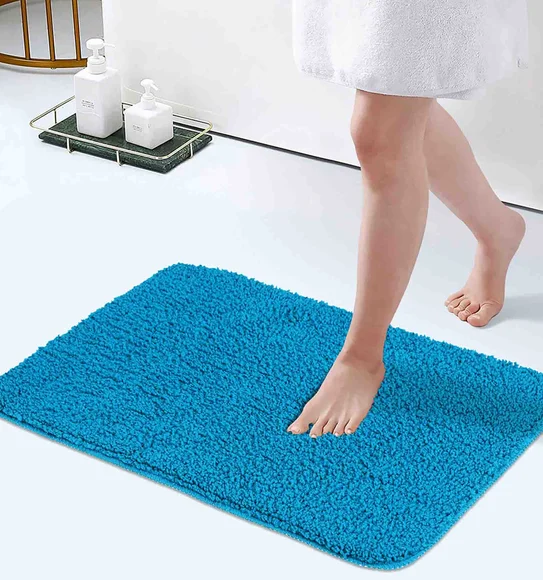 Grace Light Weight Super Soft Bath Mat Teal