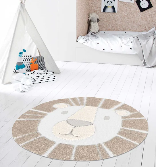 Richi Lion King Carpet L.Brown