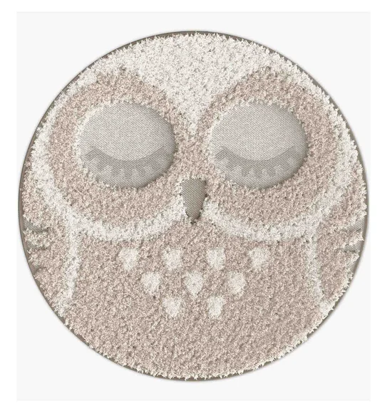 Richi Night Owl Carpet L.Brown