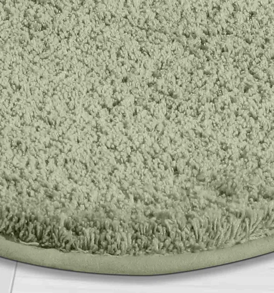 Munich Anti skid Polyester Bath Mat Olive