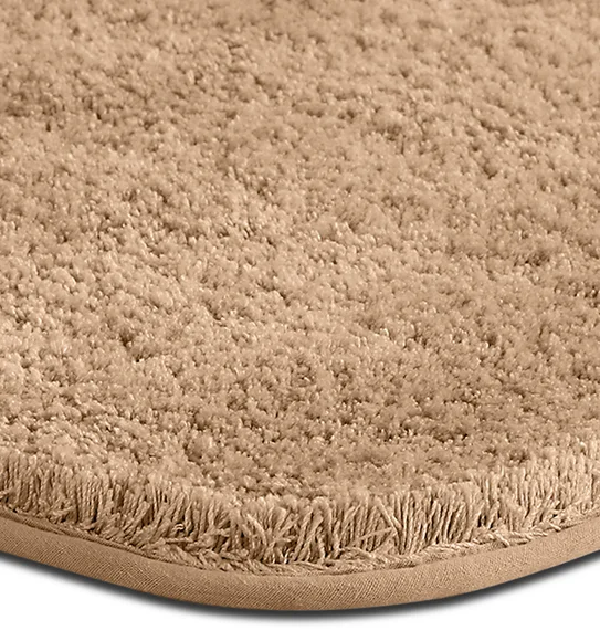 Munich Anti skid Polyester Bath Mat Camel