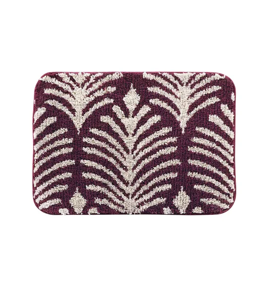 Urban Anti skid Quick Dry Bath Mat Wine