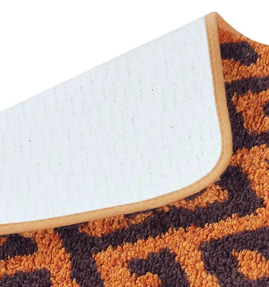 Urban Anti skid Quick Dry Bath Mat Mustard