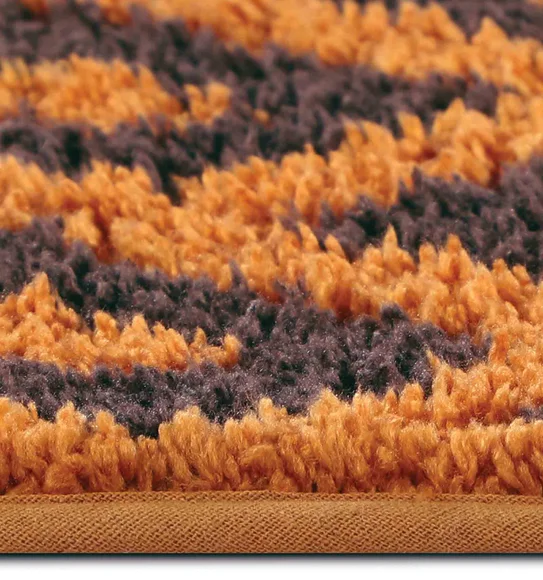 Urban Anti skid Quick Dry Bath Mat Mustard