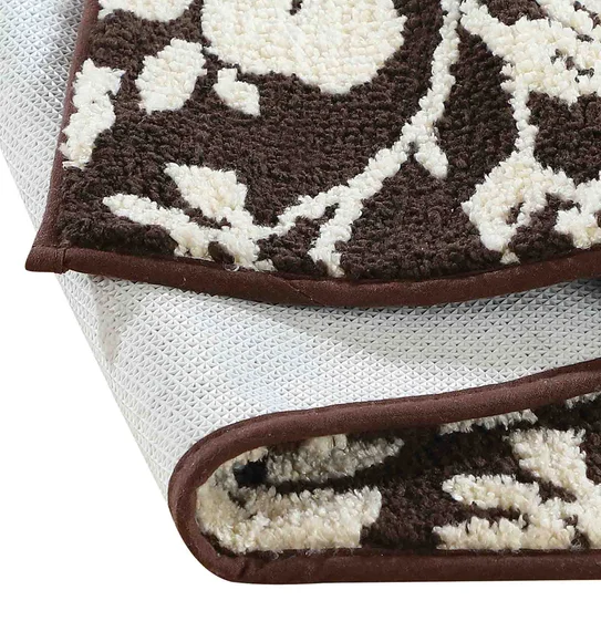 Ryan Quick Dry Polyester Bath Mat D Chocolate