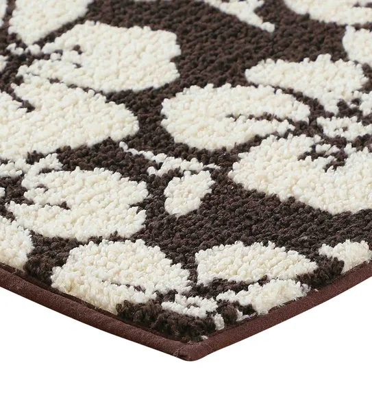 Ryan Quick Dry Polyester Bath Mat D Chocolate