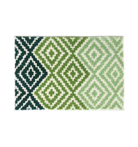 Ryan Quick Dry Polyester Bath Mat L.Green