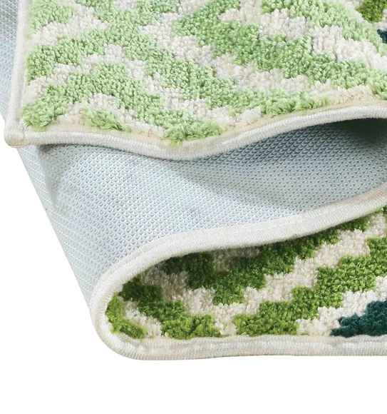 Ryan Quick Dry Polyester Bath Mat L.Green
