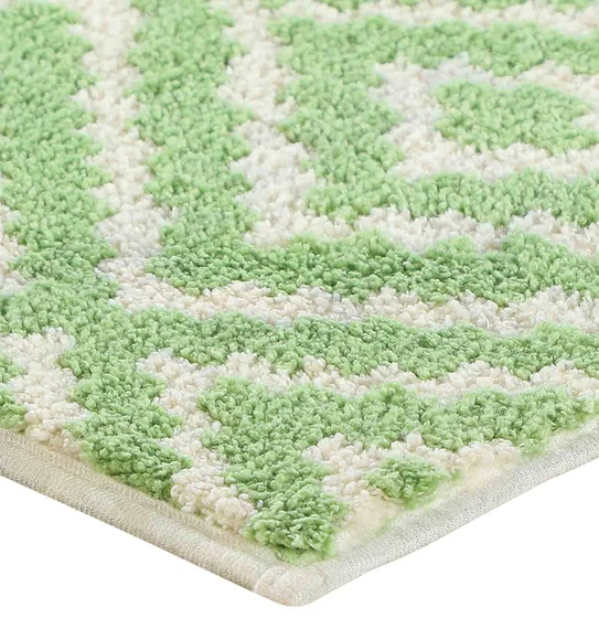 Ryan Quick Dry Polyester Bath Mat L.Green