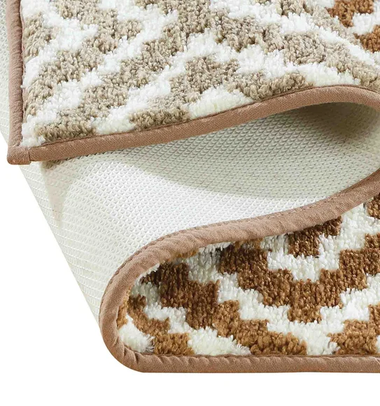 Ryan Quick Dry Polyester Bath Mat Camel