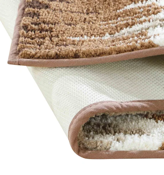 Ryan Quick Dry Polyester Bath Mat Beige