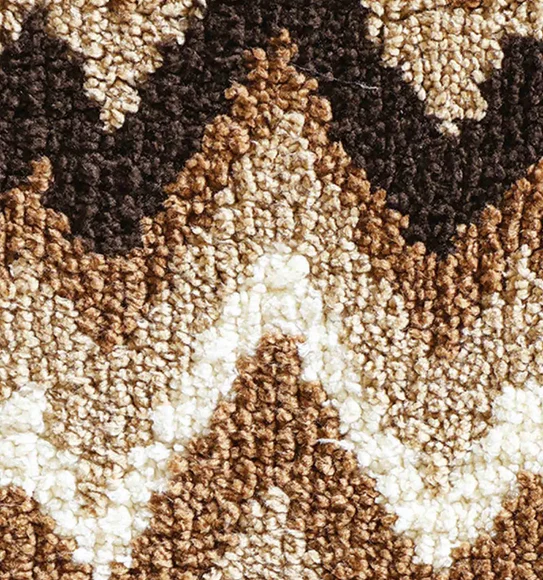 Ryan Quick Dry Polyester Bath Mat Brown