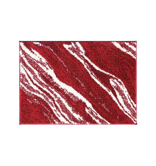 Ryan Quick Dry Polyester Bath Mat Red