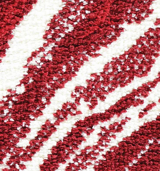 Ryan Quick Dry Polyester Bath Mat Red