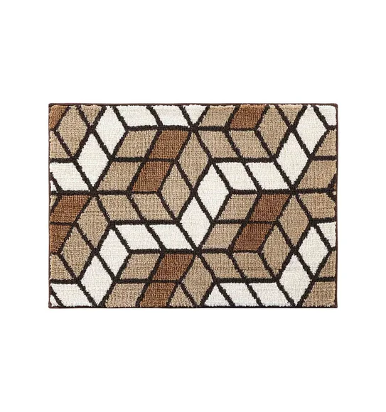 Ryan Quick Dry Polyester Bath Mat L.Beige