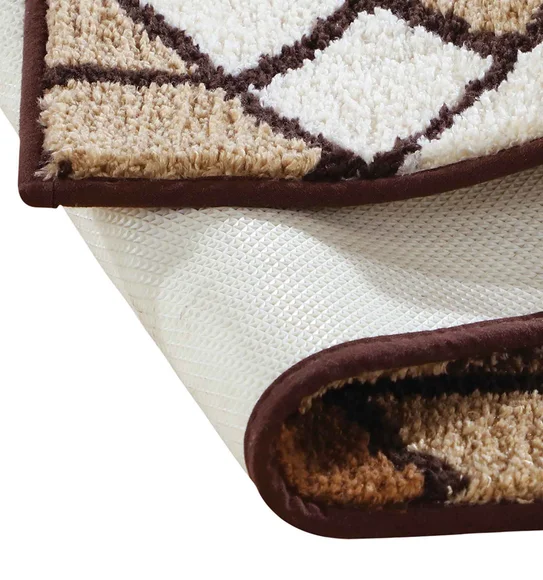 Ryan Quick Dry Polyester Bath Mat L.Beige
