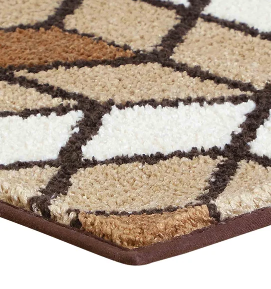 Ryan Quick Dry Polyester Bath Mat L.Beige