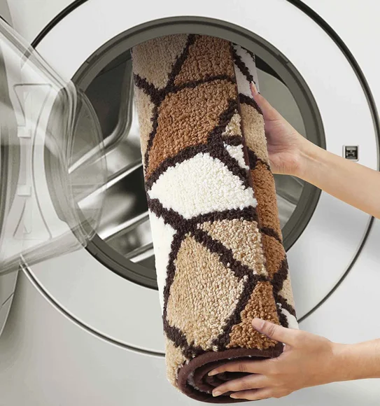 Ryan Quick Dry Polyester Bath Mat L.Beige