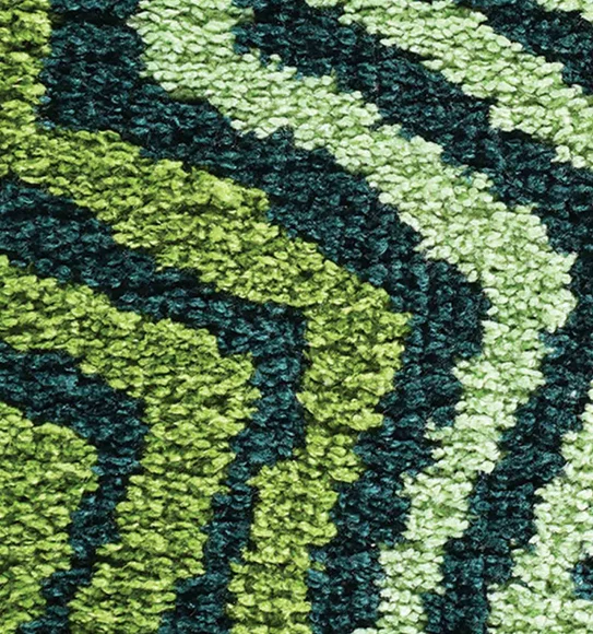 Ryan Quick Dry Polyester Bath Mat Green