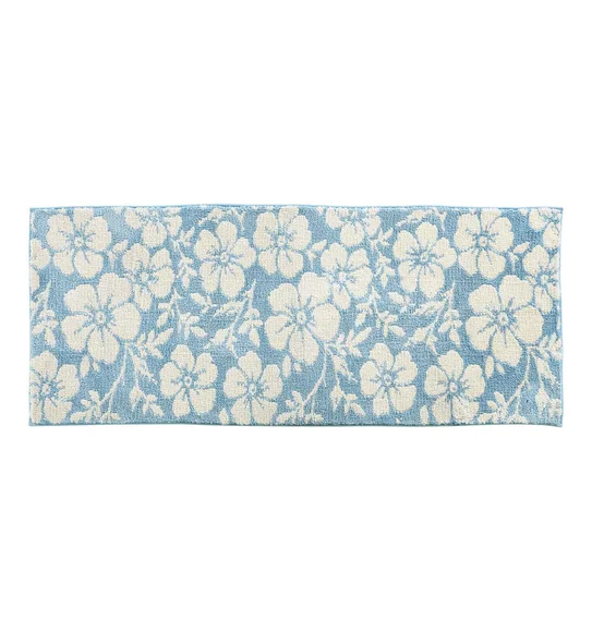 Ryan Quick Dry Polyester Bath Mat Baby Blue