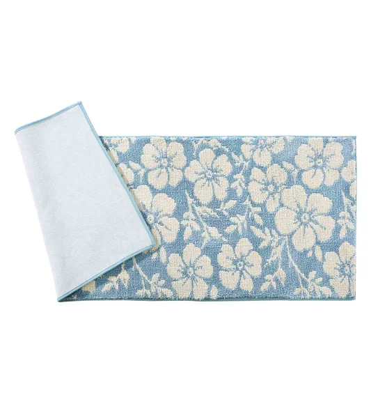 Ryan Quick Dry Polyester Bath Mat Baby Blue