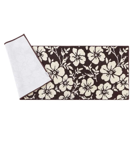 Ryan Quick Dry Polyester Bath Mat D Chocolate
