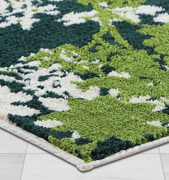 Ryan Quick Dry Polyester Bath Mat D.Green