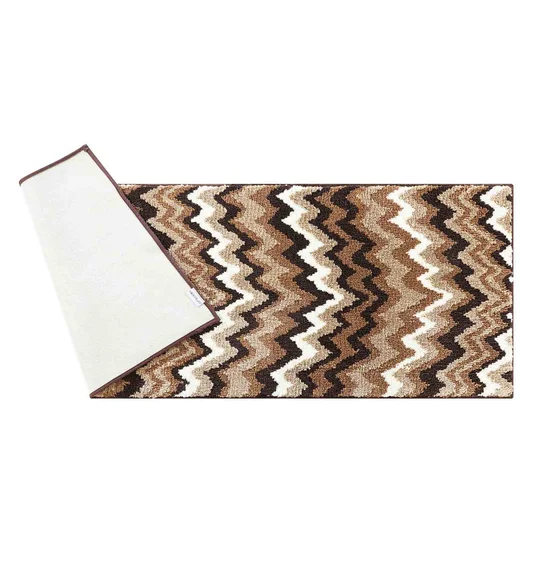 Ryan Quick Dry Polyester Bath Mat Brown