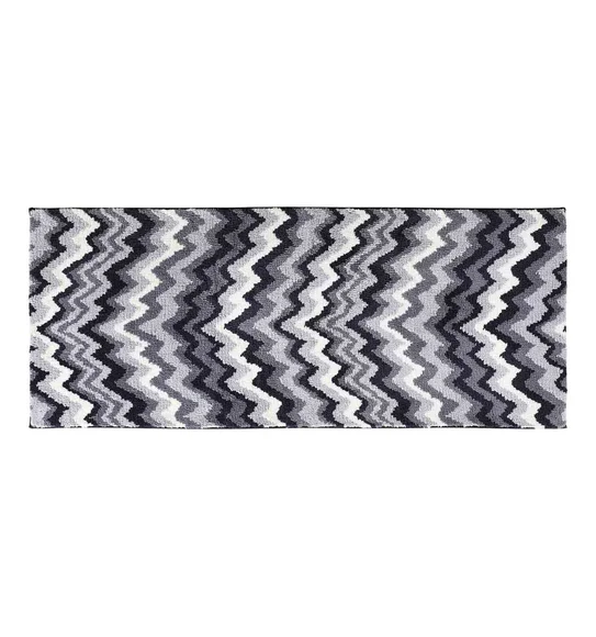 Ryan Quick Dry Polyester Bath Mat L.Grey and D.Grey