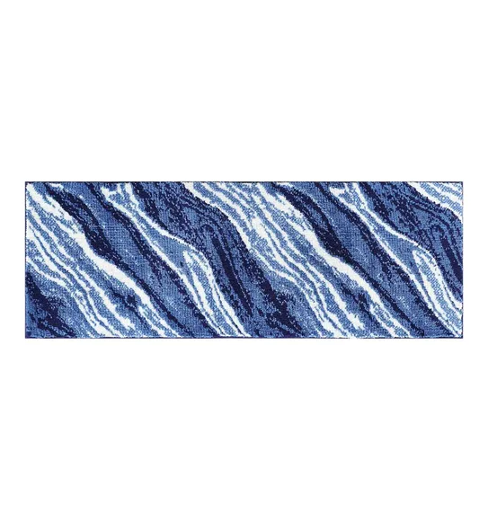 Ryan Quick Dry Polyester Bath Mat D.Blue