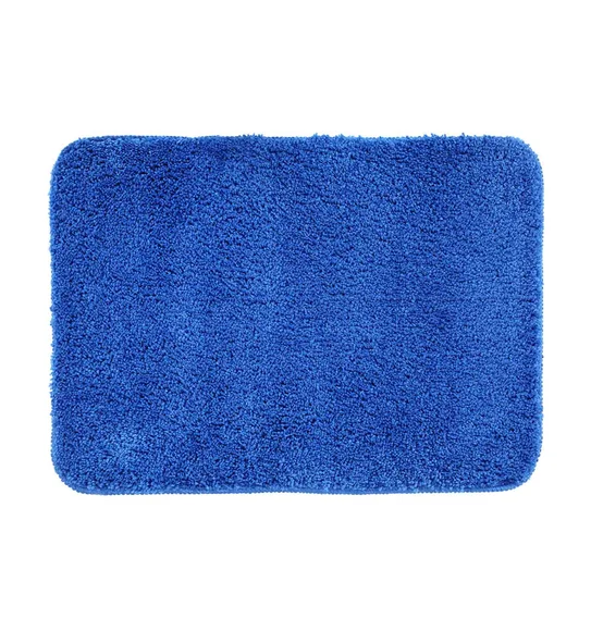 Grace Light Weight Super Soft Bath Mat Blue
